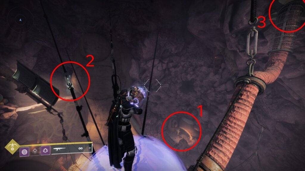 Curtilage Divide Strangelet room in Destiny 2