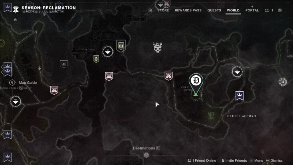 Temporal Manipulation III location in Destiny 2