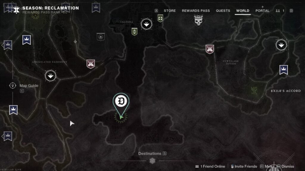 Rapid Hit catalyst third part location in Destiny 2