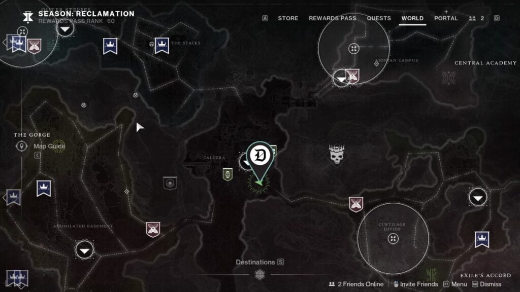 Transcendent Zen catalyst first part location in Destiny 2