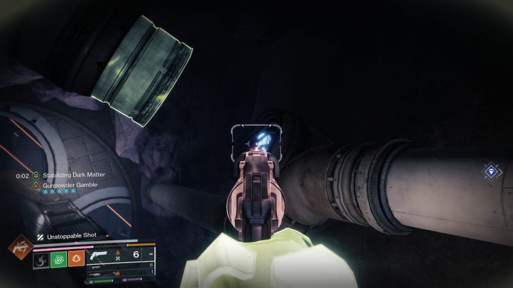 Fuse behind a pipe in Destiny 2
