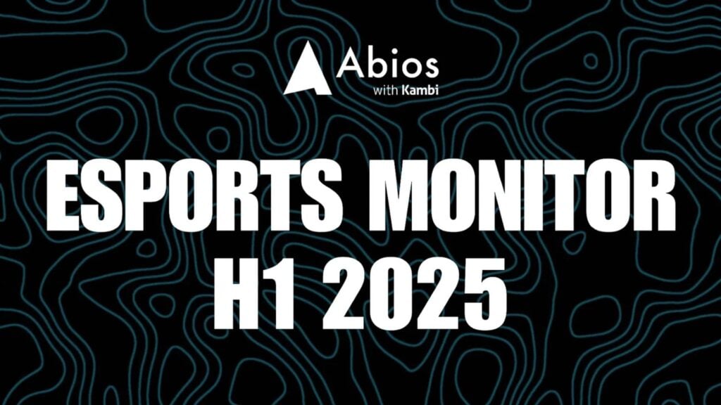Key image for Global Esports Betting Monitor: H1 2025 report by Sharper in partnership with Abios and Kambi.