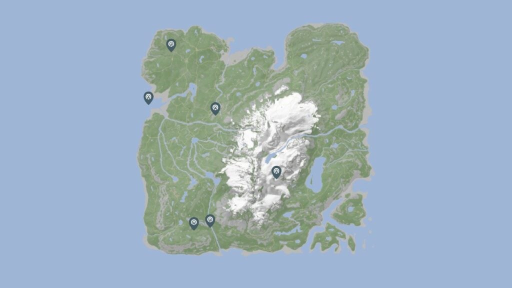All GPS Locators in Sons of the Forest