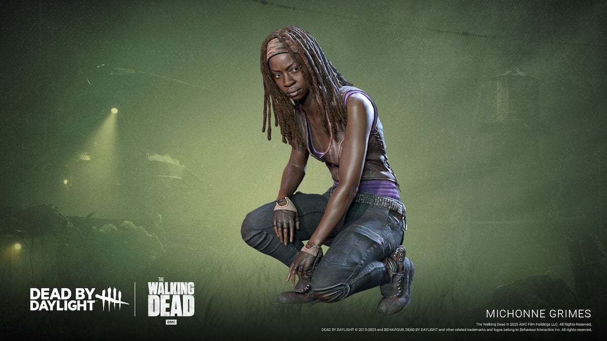 michonne in the waking dead X Dead by Daylight