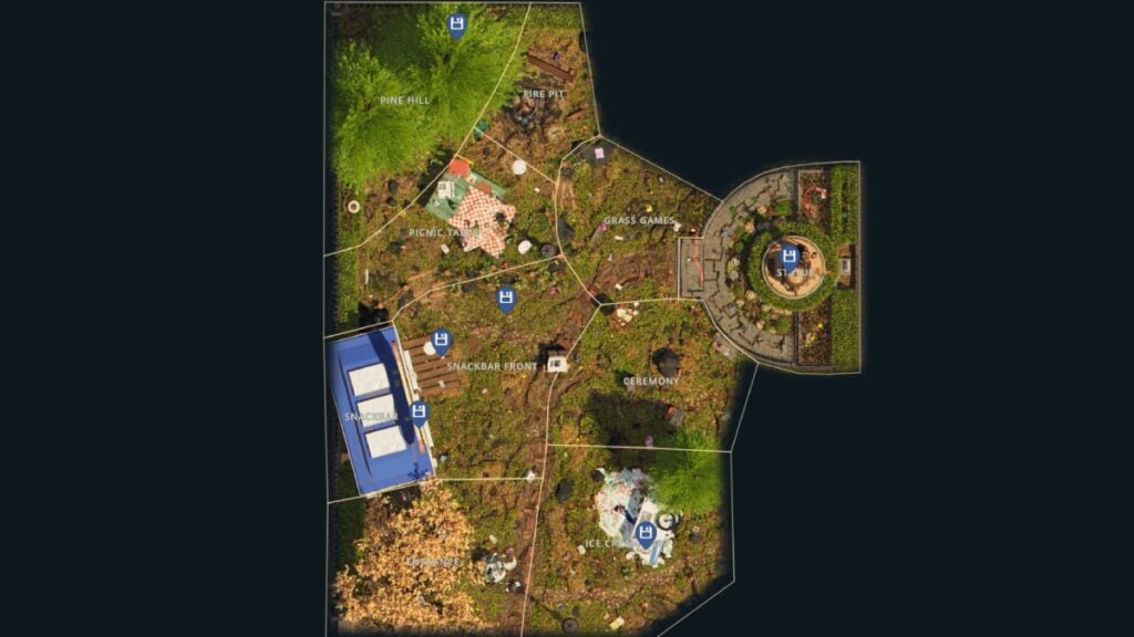 all Optical Disk locations in Grounded 2