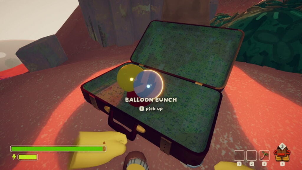 Picture showing Bunch Balloons in PEAK.