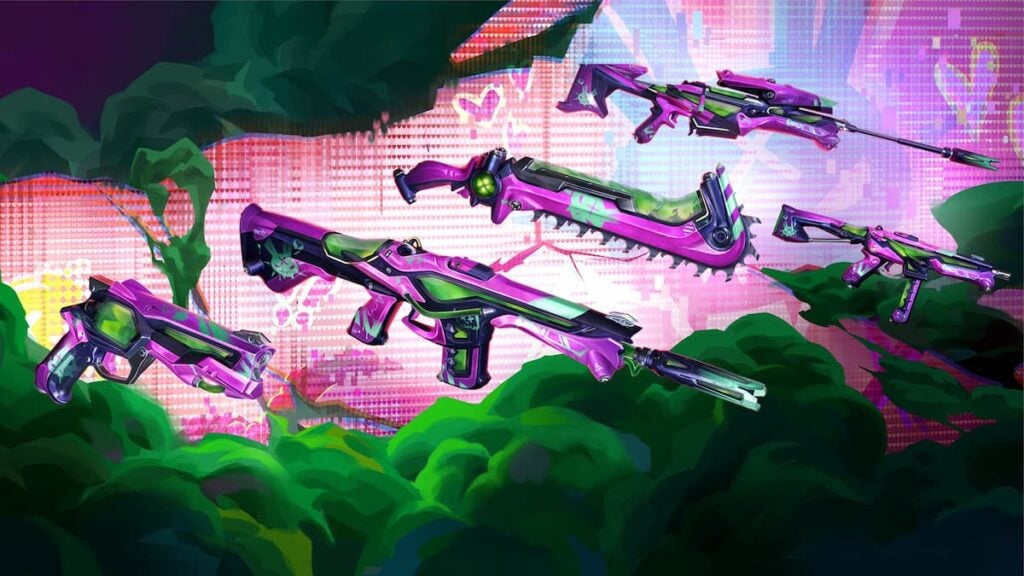 Bubblegum Deathwish VALORANT skin collection