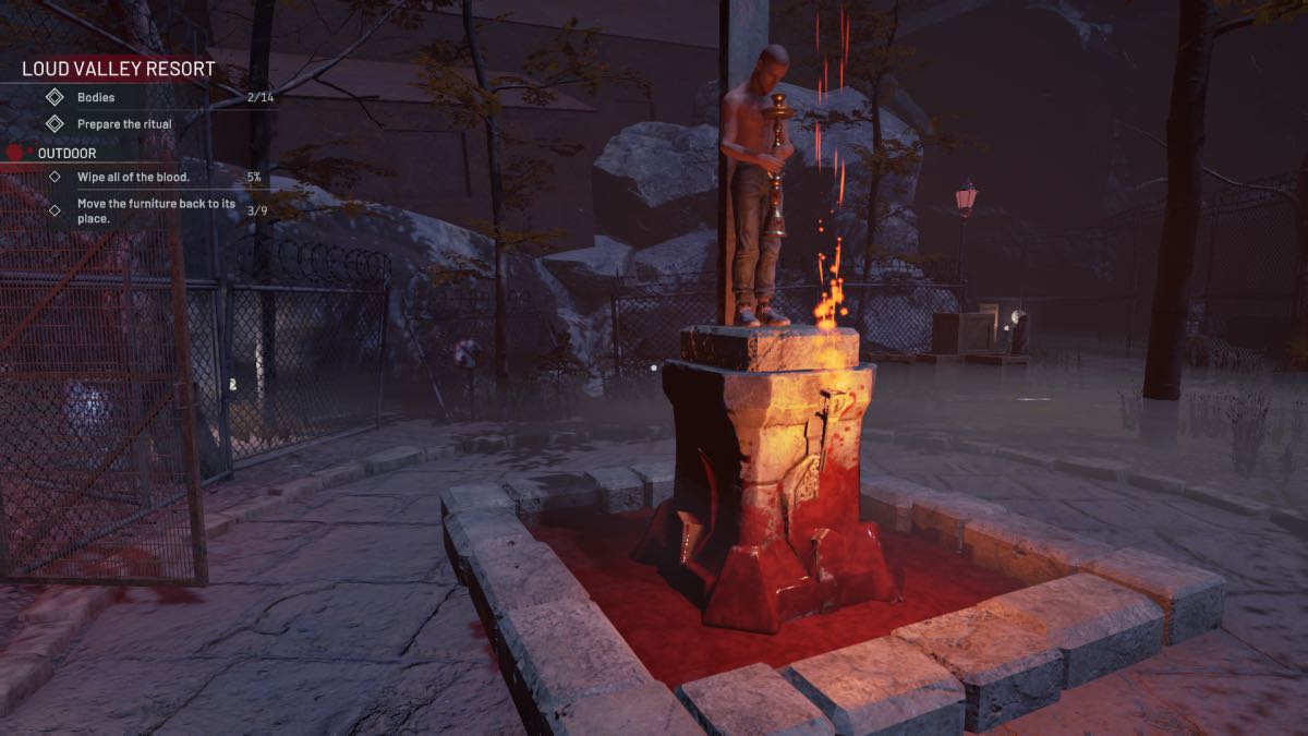 body on a pedestal