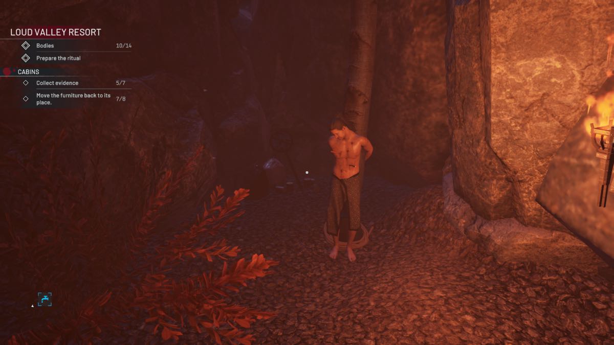 body on a tree