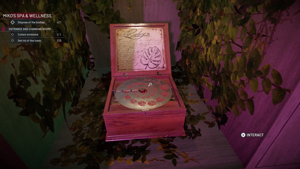 music box with disk