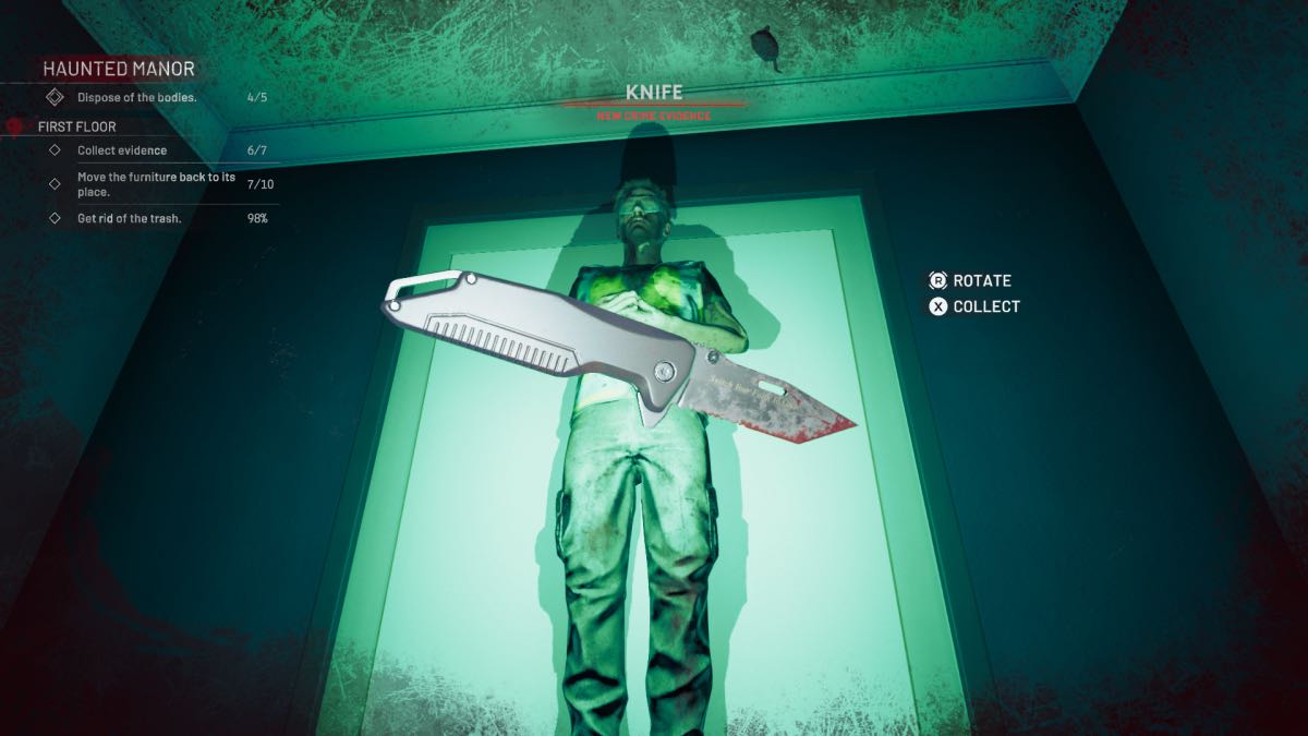 body and knife