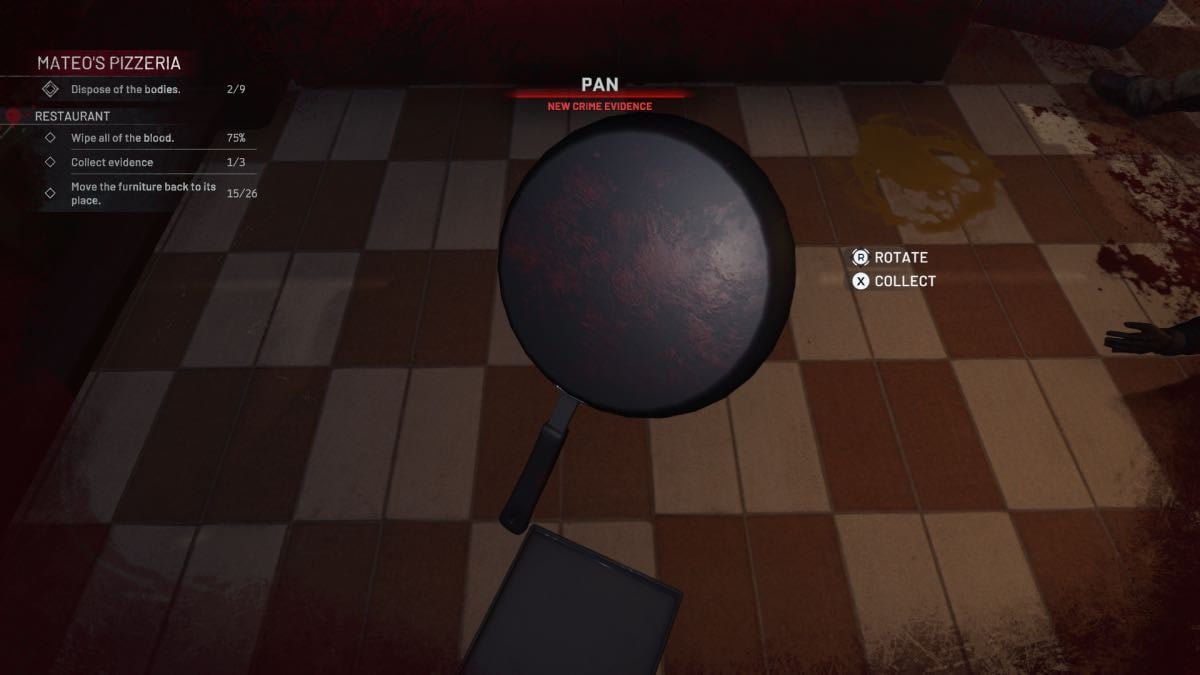 bloody pan