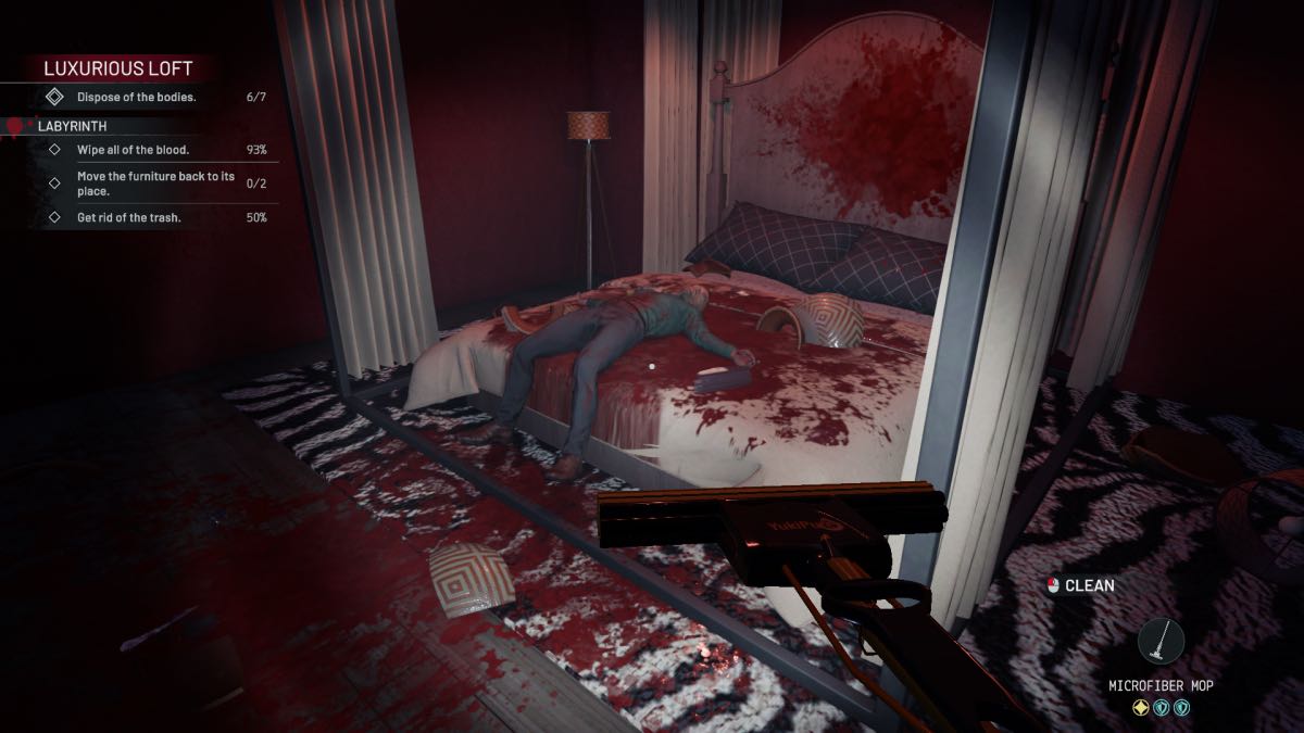 bloody bedroom