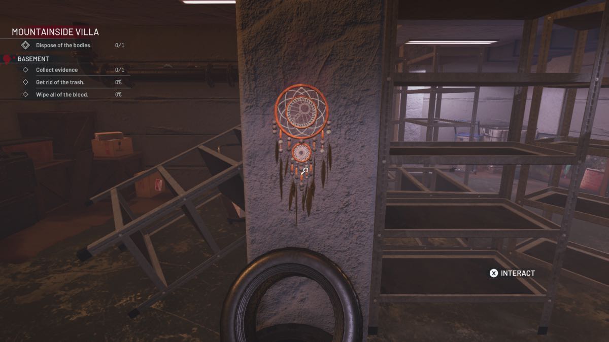 dreamcatcher in the basement
