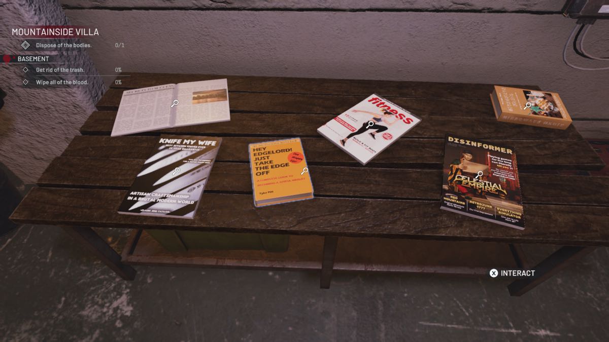 magazine clues