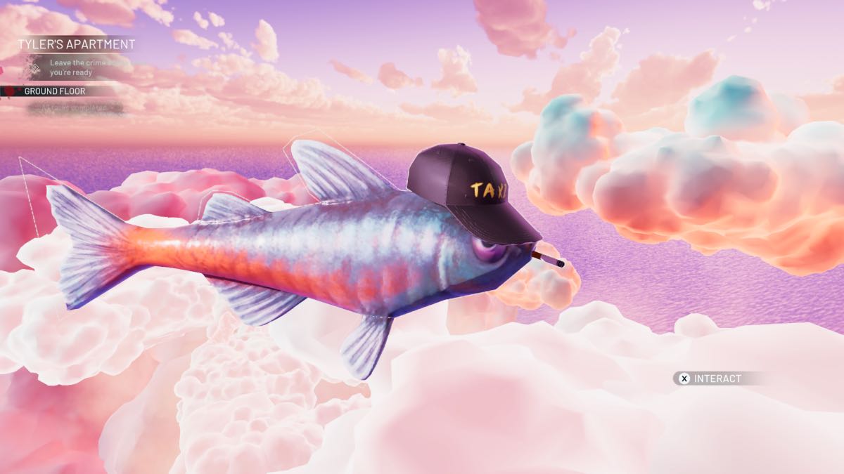 taxi fish in the sky