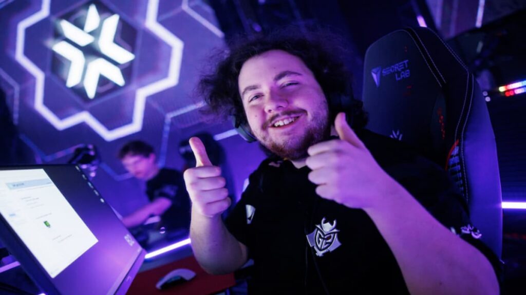 Nathan "leaf" Orf of G2 Esports VALORANT