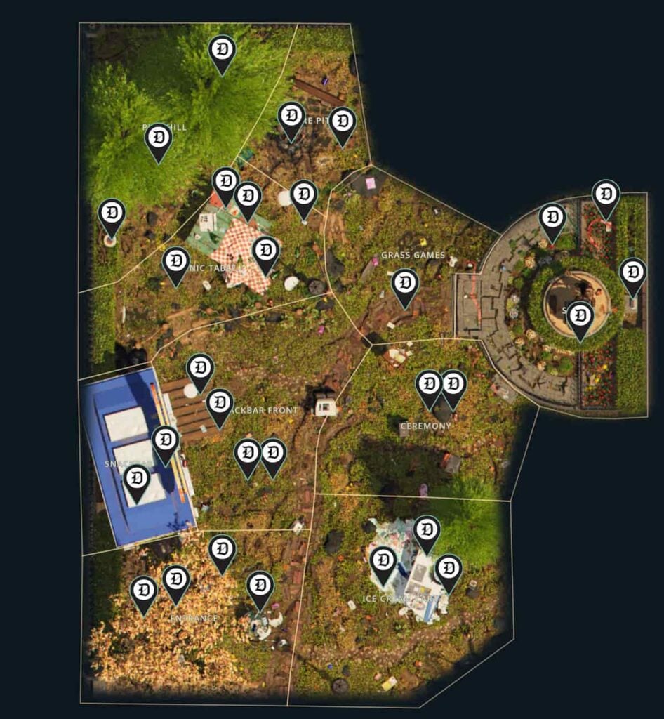 Picture showing Molar locations in Grounded 2.