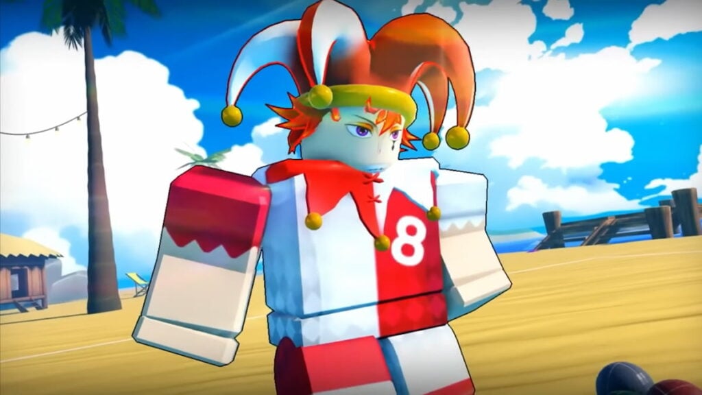Picture showing Jinko in Volleyball Legends.