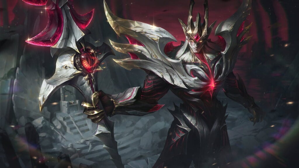 Picture showing Xin Zhao new skin in League of Legends.