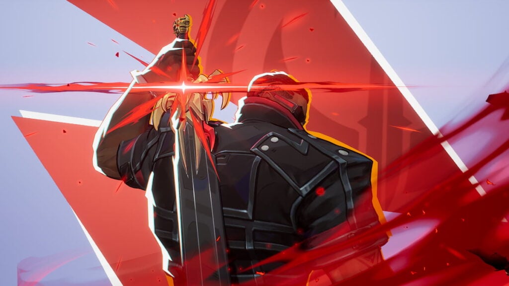 Picture showing Blade with his Dracula Blade in Marvel Rivals.