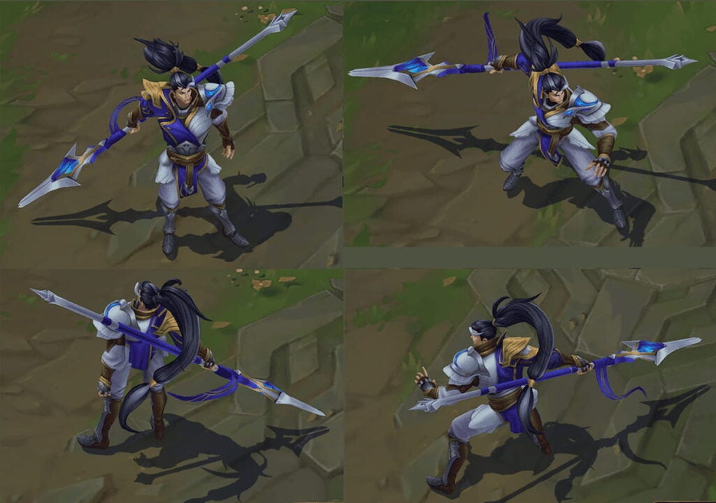 Picture showing Xin Zhao VU in League of Legends.