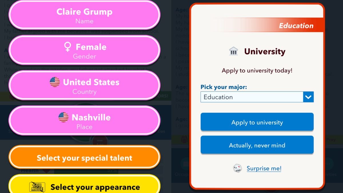 bitlife bad teacher challenge