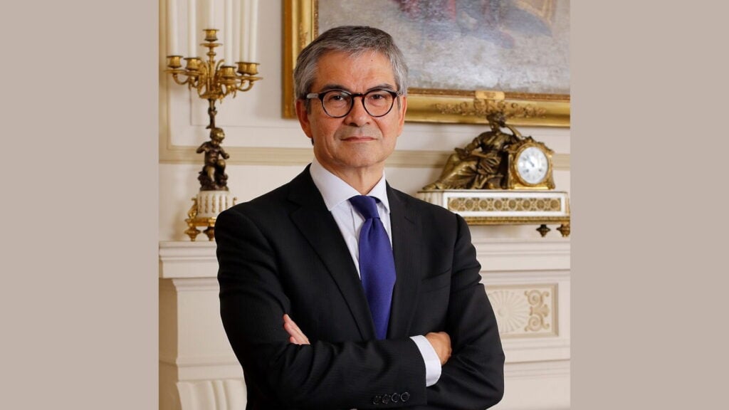A portrait of Mario Marcel, Chile Minister of Finance