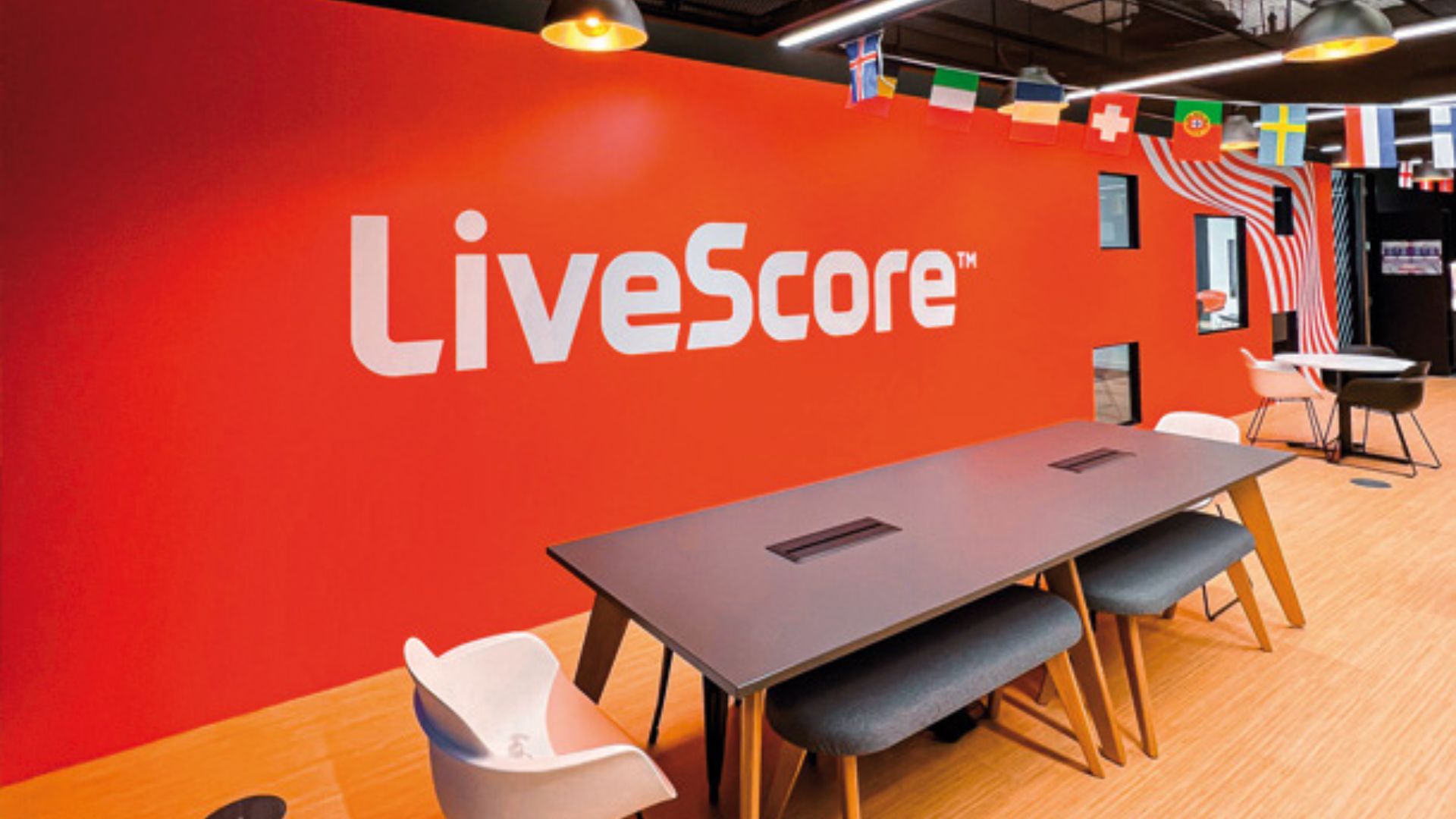 LiveScore Group activation booth