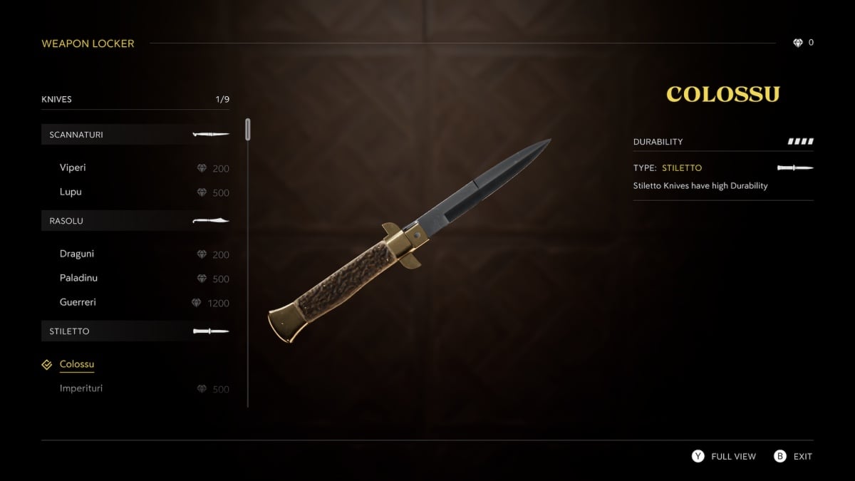 mafia old country weapon for sale