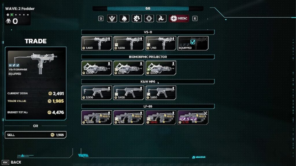all Medic weapons in Killing Floor 3