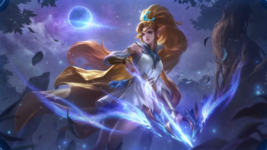 Miya Moon Goddess skin in MLBB