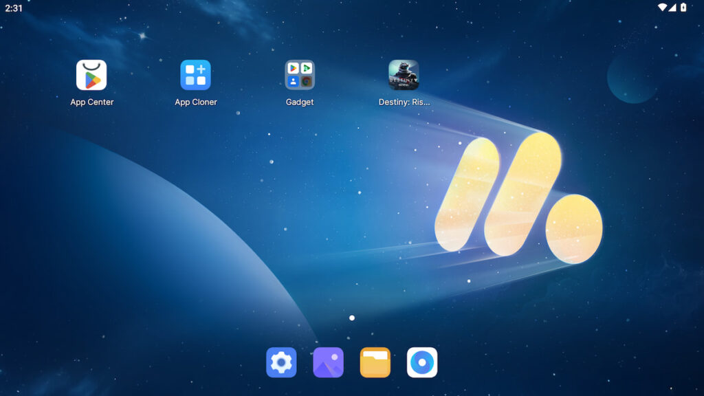 Destiny Rising on MuMuPlayer emulator