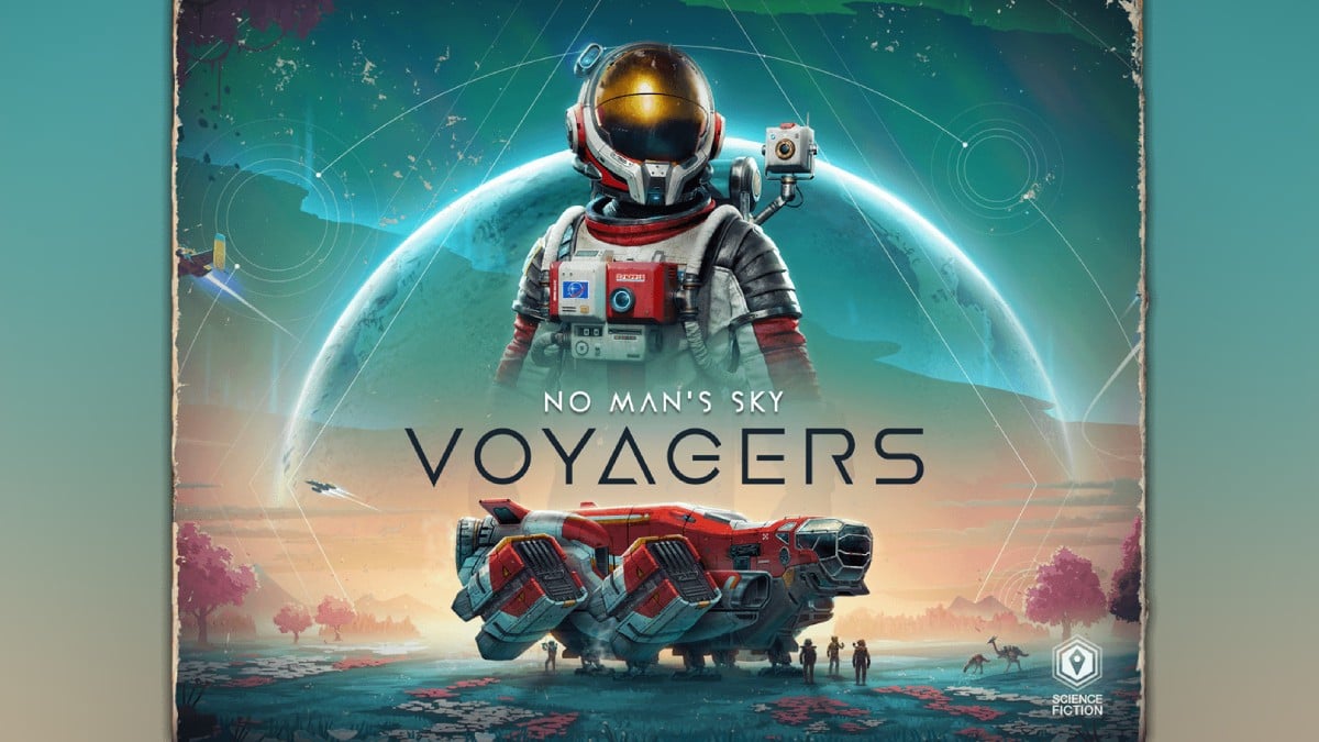 official No Man's Sky Voyagers update cover art