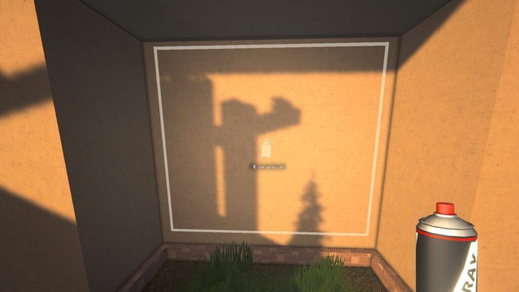 screenshot of a Graffiti spot in Schedule 1.