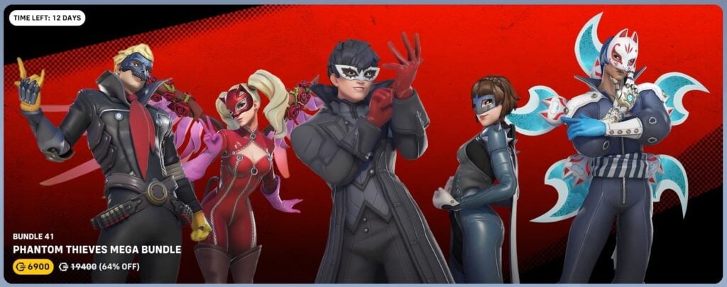 Overwatch 2 x Persona 5 Phantom Thieves skins bundle