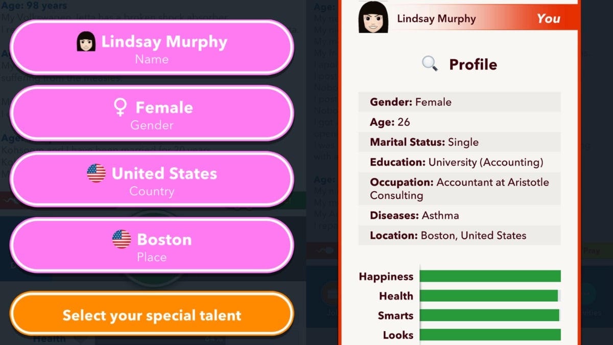 BitLife challenge