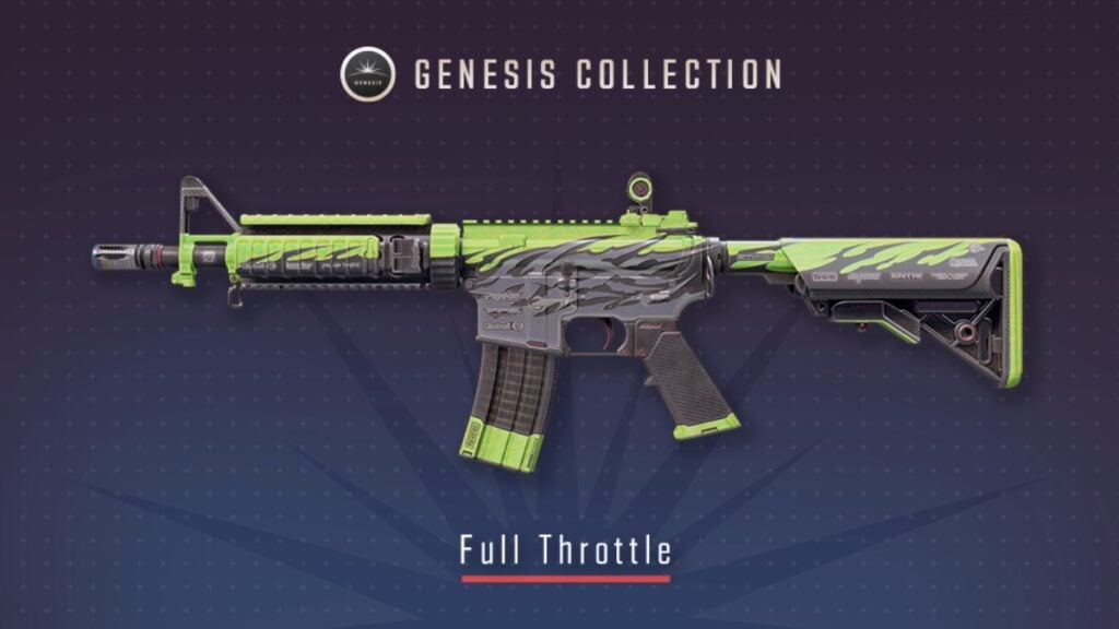 M4A4 Full Throttle skin