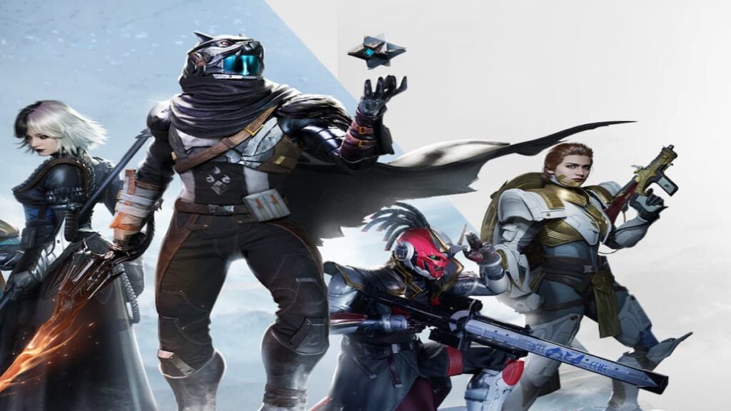 Destiny Rising poster with characters