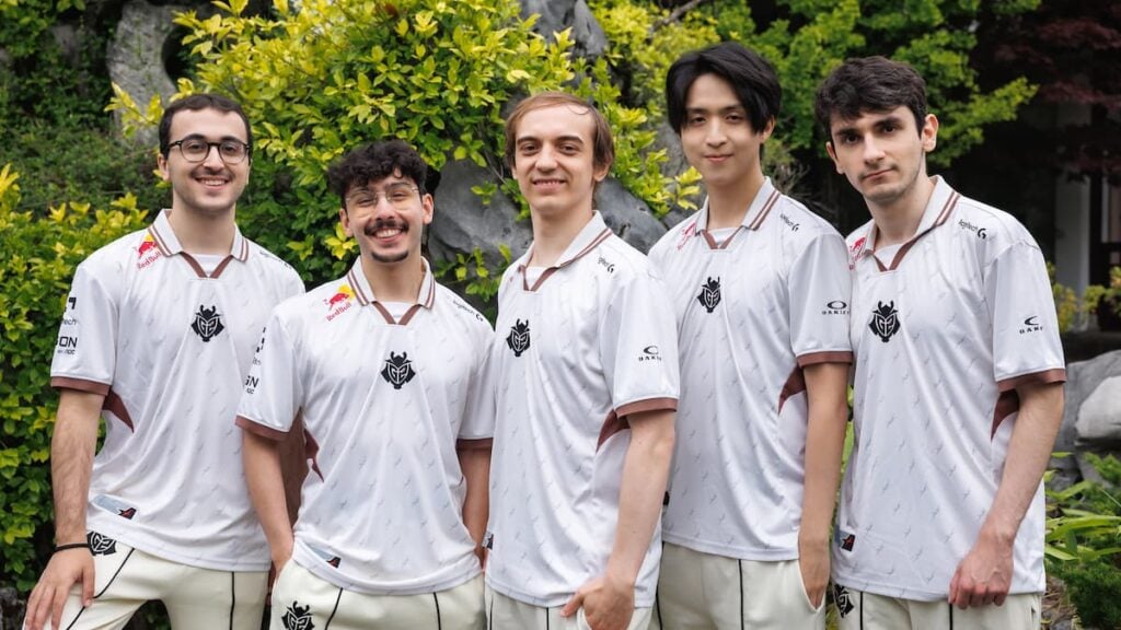 G2 Esports during MSI 2025 Features Day in Vancouver, Canada on June 26, 2025.