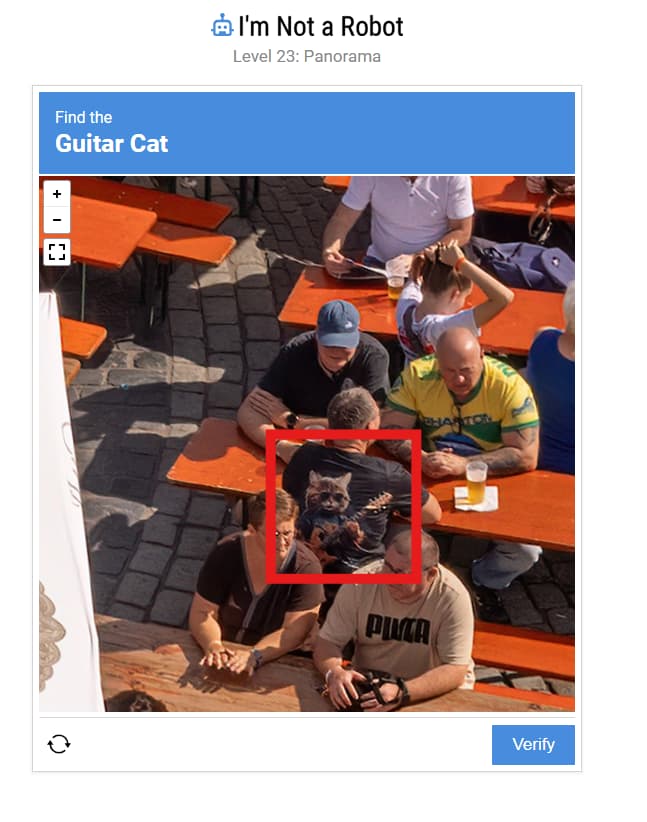 Guitar Cat in I'm Not a Robot