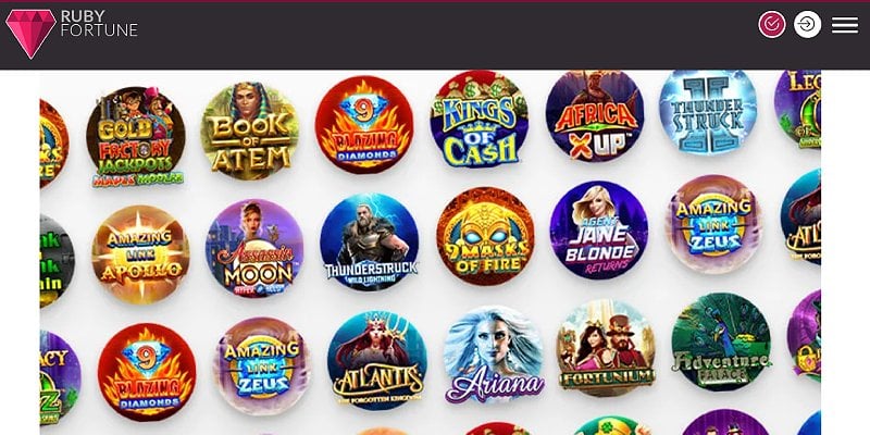 Ruby Fortune Casino CA