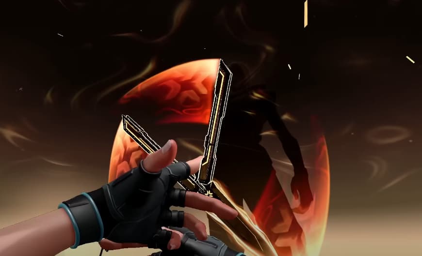 VALORANT Champions 2025 bundle: Melee inspect