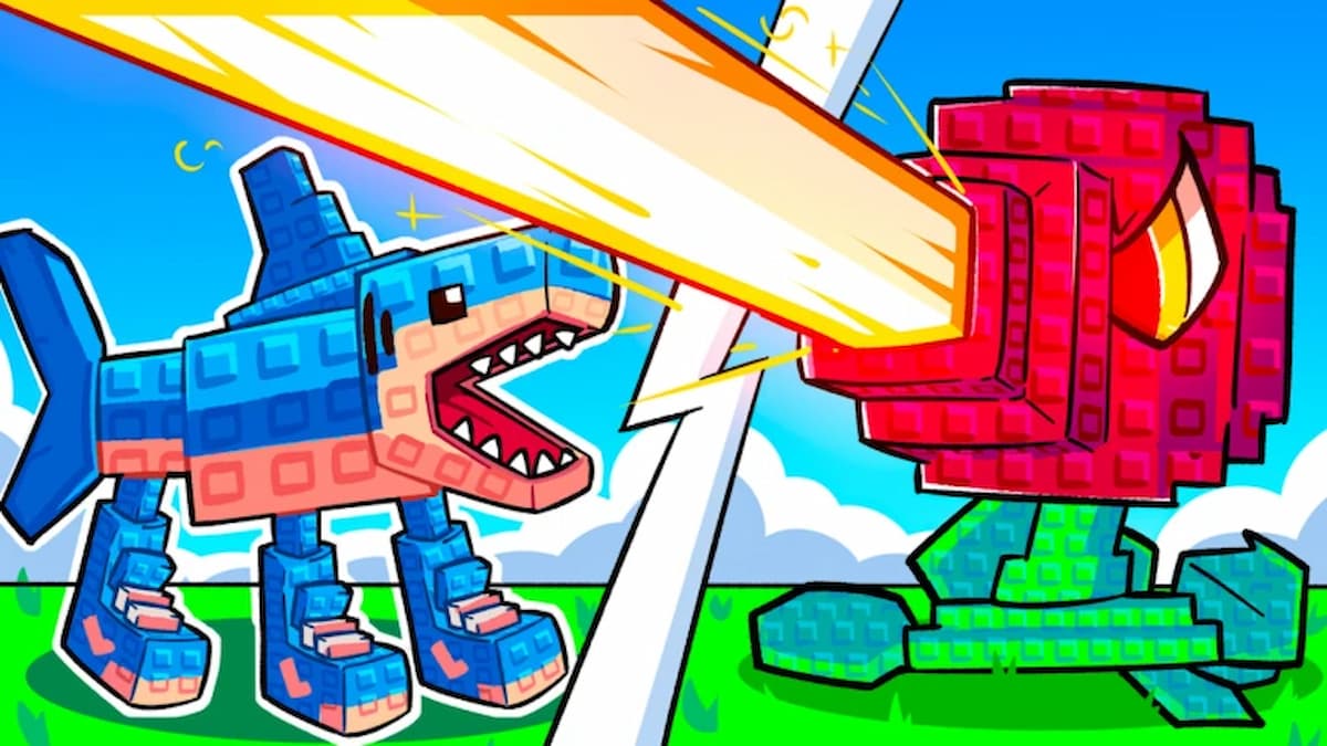 Picture showing splash art for Plants vs Brainrot.