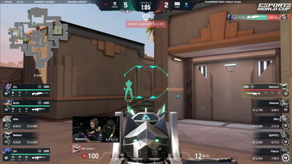 VALORANT Champions Paris — Group Stage — Dongho crashed