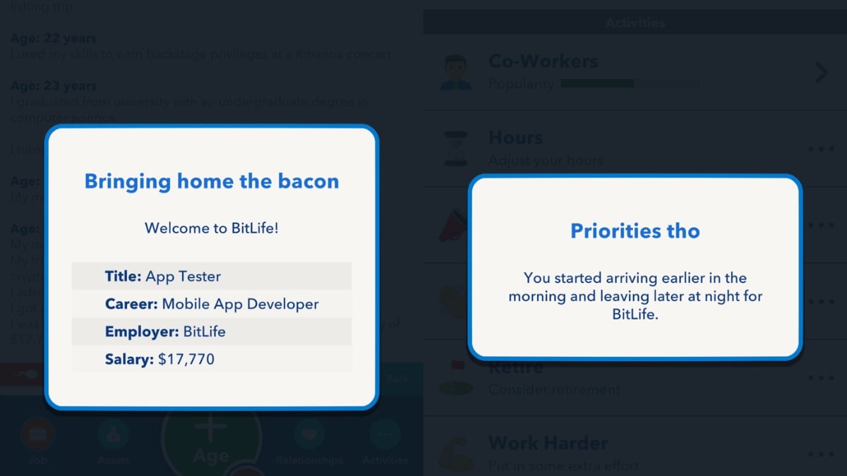 bitlife app developer career