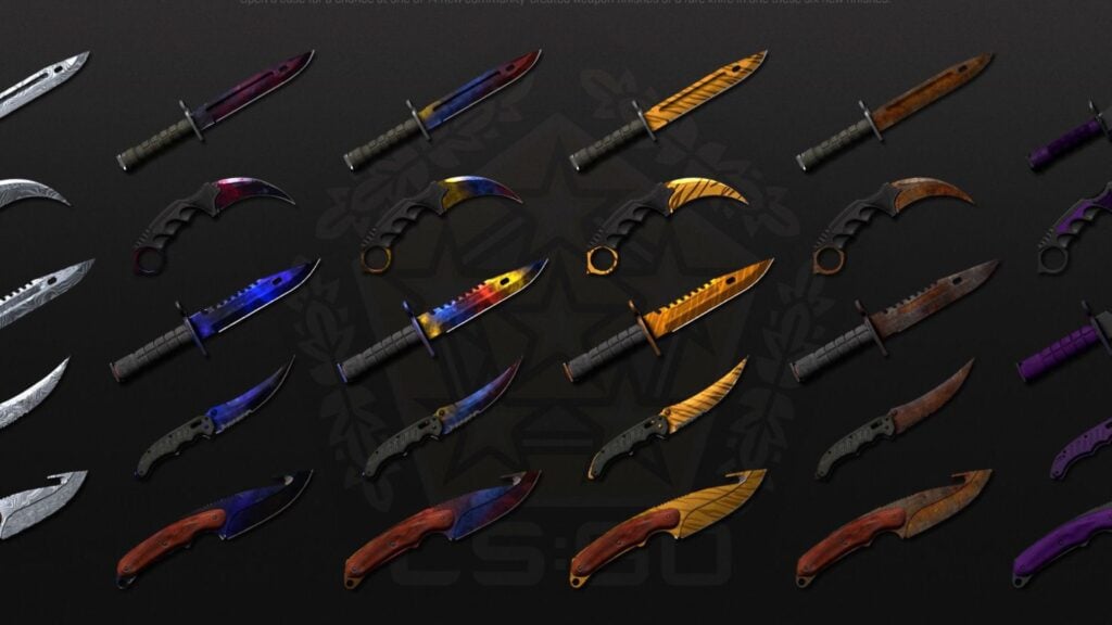 CS:GO knife skins