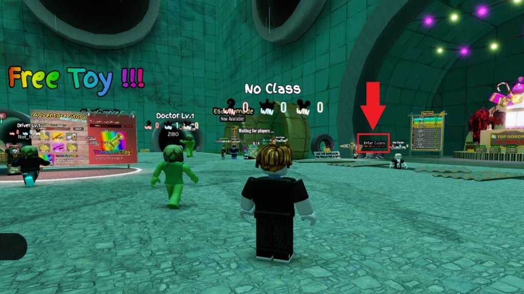 in-game screenshot featuring the codes section in Dead Sewers.
