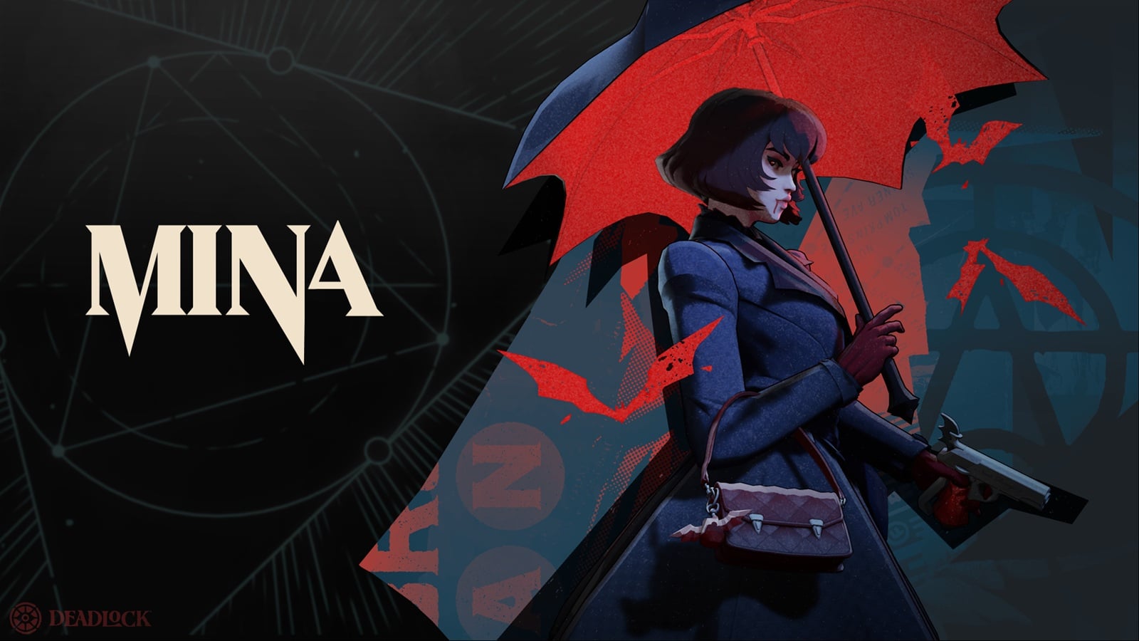 cover art for Mina in Deadlock.