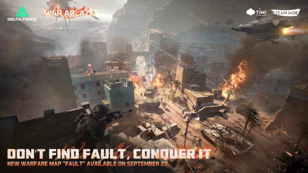 Fault map in Delta Force